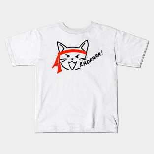 Rroarrr cat Kids T-Shirt